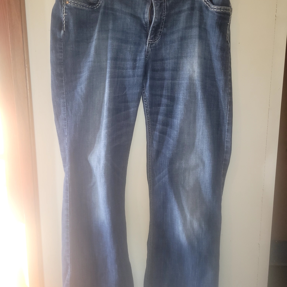 Wrangler Dark Blue Flare Jeans